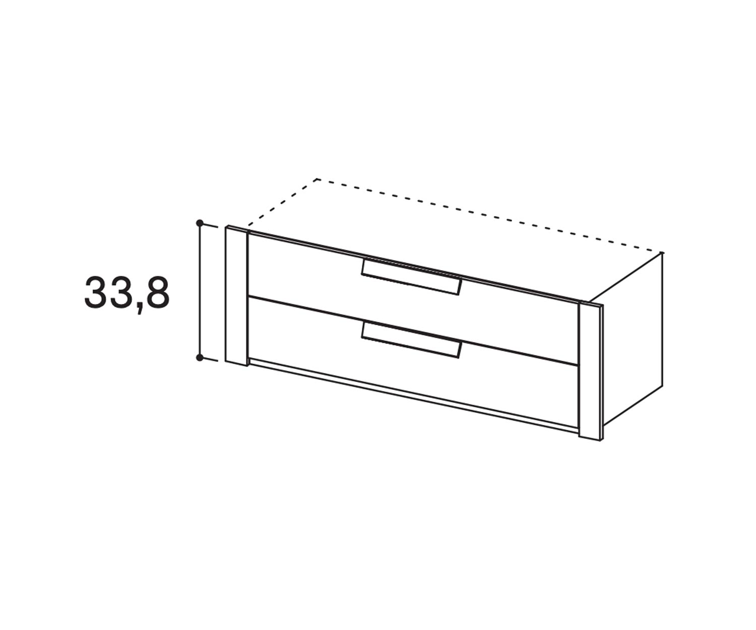 Novamobili Accessoires pour penderie Armadi 2 tiroirs Novamobili Accessoires pour penderie Armadi 2 tiroirs