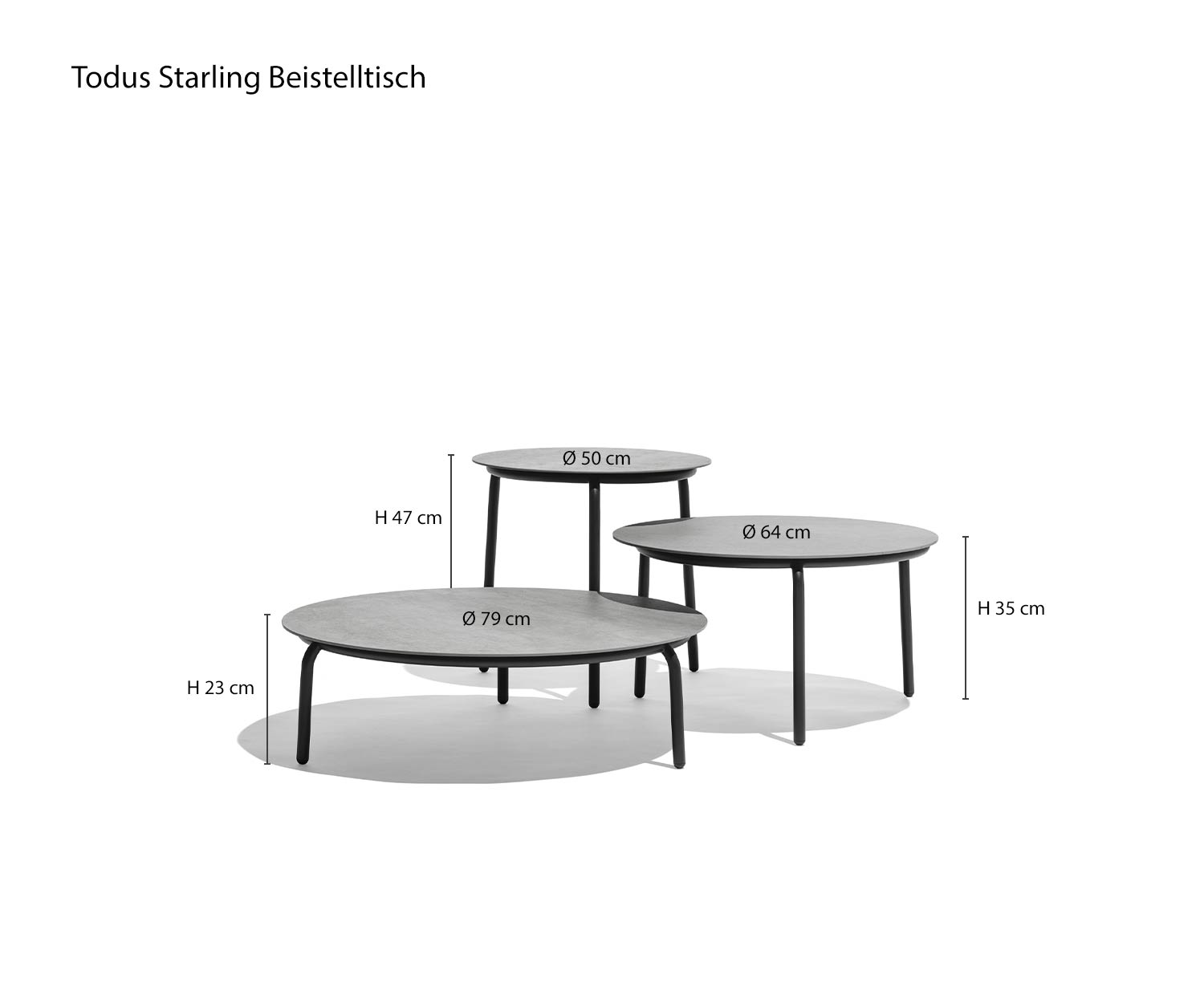 Esquisse de table d'appoint design Todus