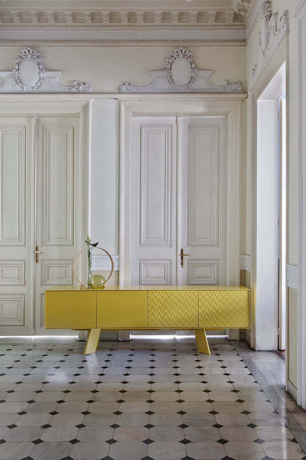 Sideboard Gelb Design