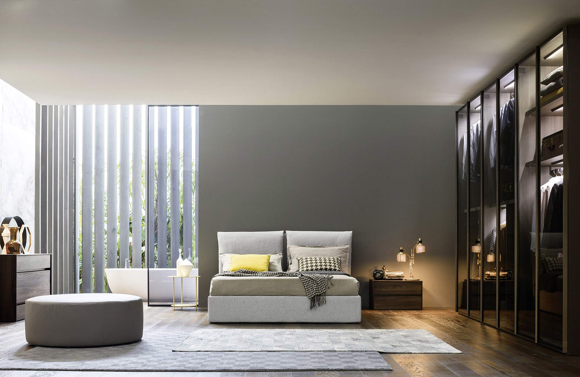  Luxus Schlafzimmer Glaskleiderschrank