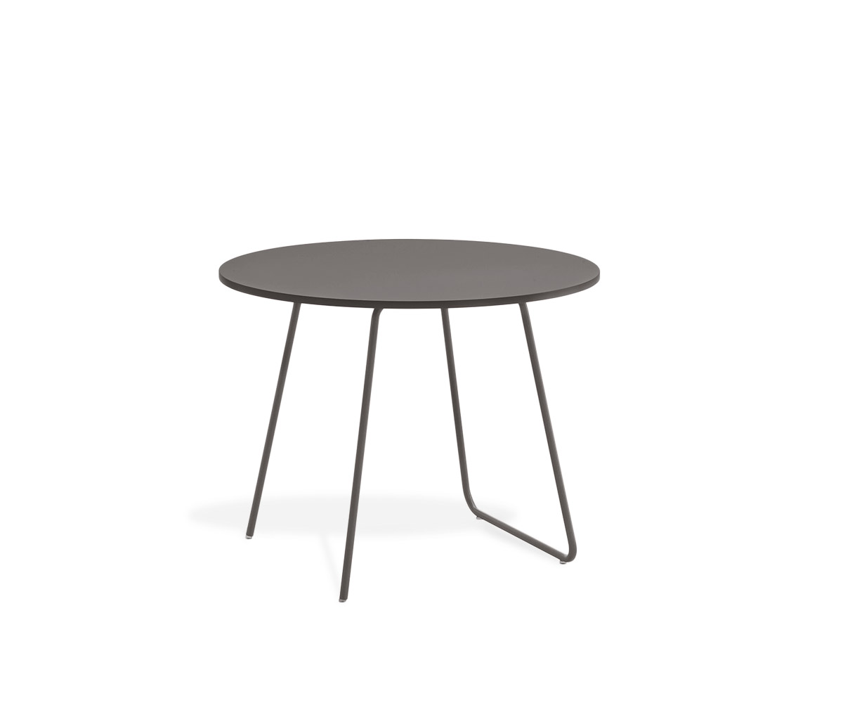 Exclusif Novamobili Table basse design Orbis Gris foncé mat