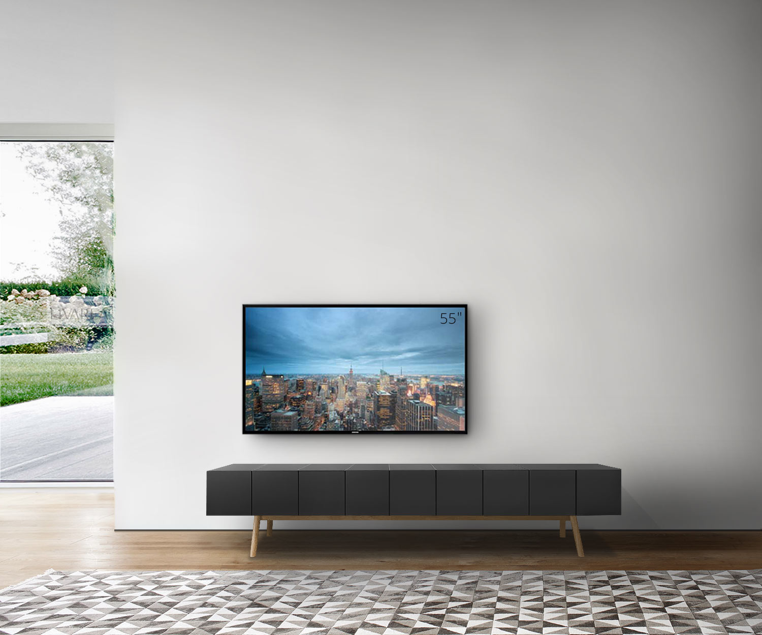 al2 MOS I KO 005 B Largeur 225 cm Corps gris foncé Pieds en chêne al2 MOS I KO 005 B Largeur 225 cm Corps gris foncé Pieds en chêne