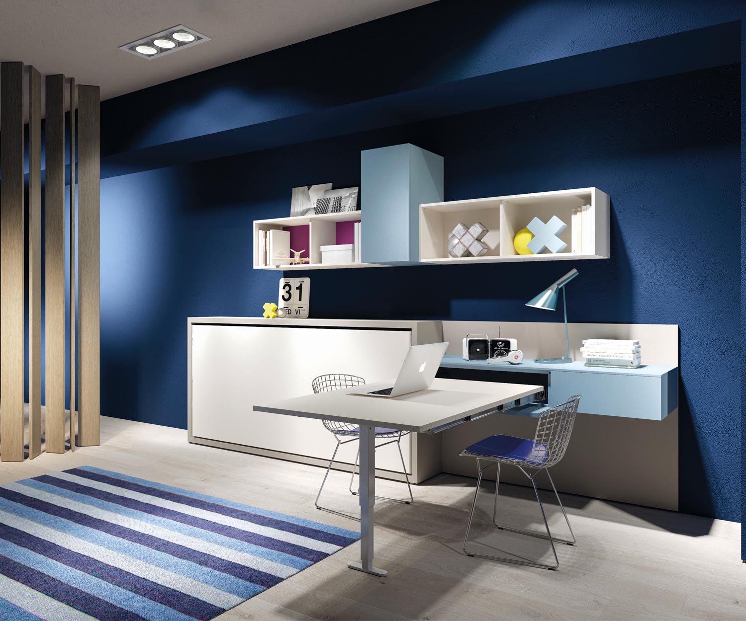 Moderne Clei Kali 90/120 Lit armoire design pour enfants Moderne Clei Kali 90/120 Lit armoire design pour enfants