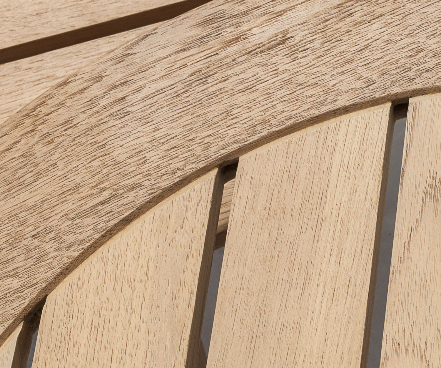 Oasiq Attol Teak Table d'appoint Détail