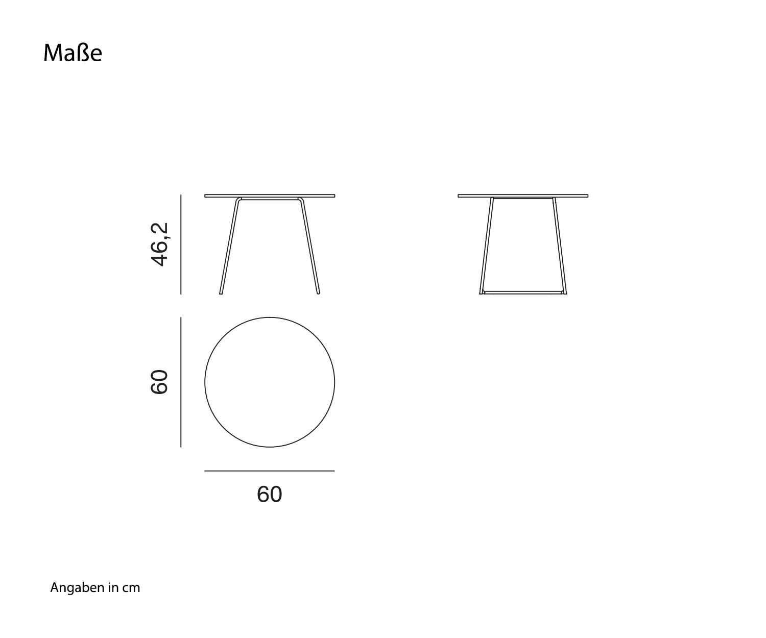 Novamobili Table basse design Orbis Dimensions de l'esquisse Novamobili Table basse design Orbis Dimensions de l'esquisse