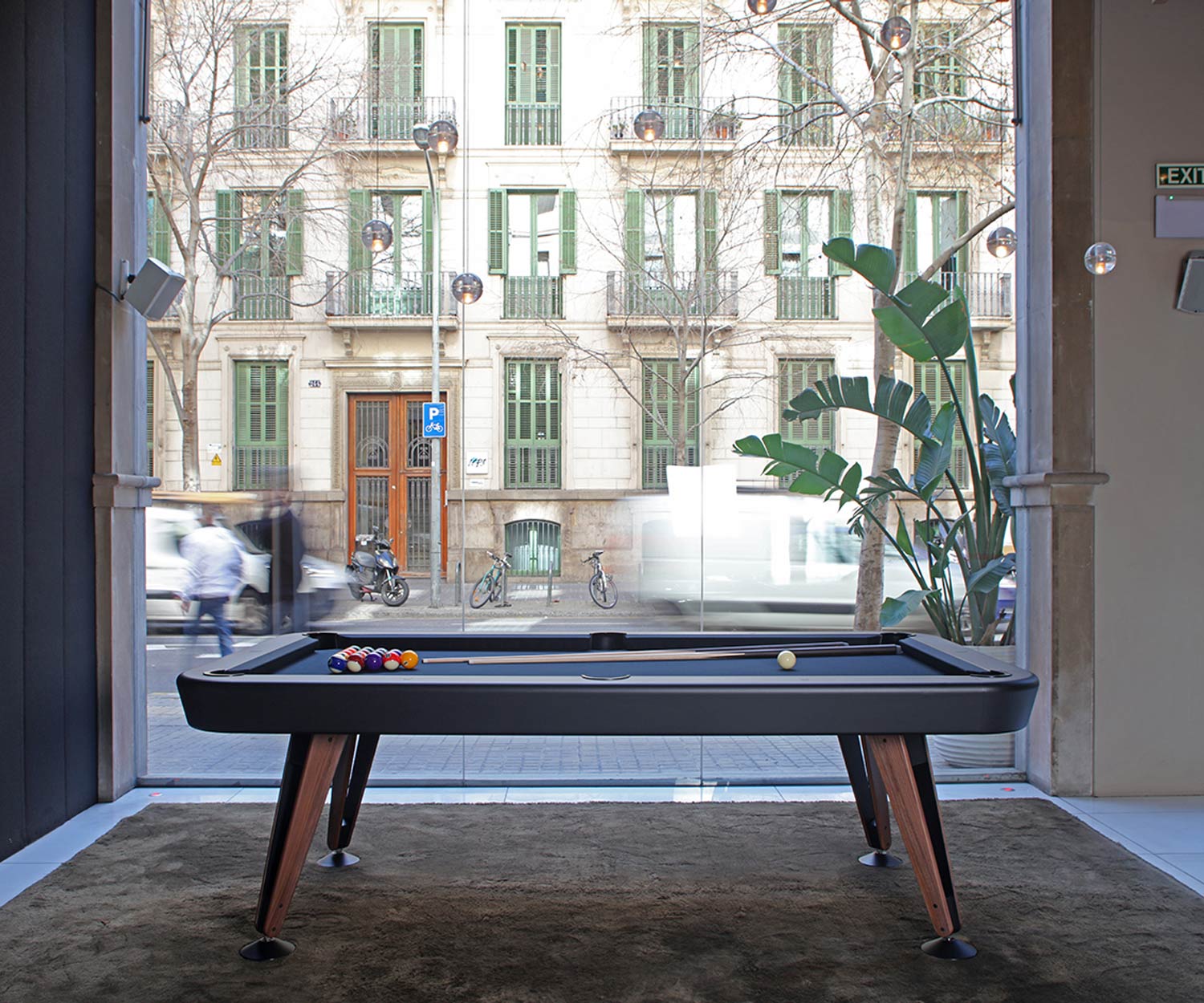 Table de billard exclusive RS Barcelona Design Diagonal