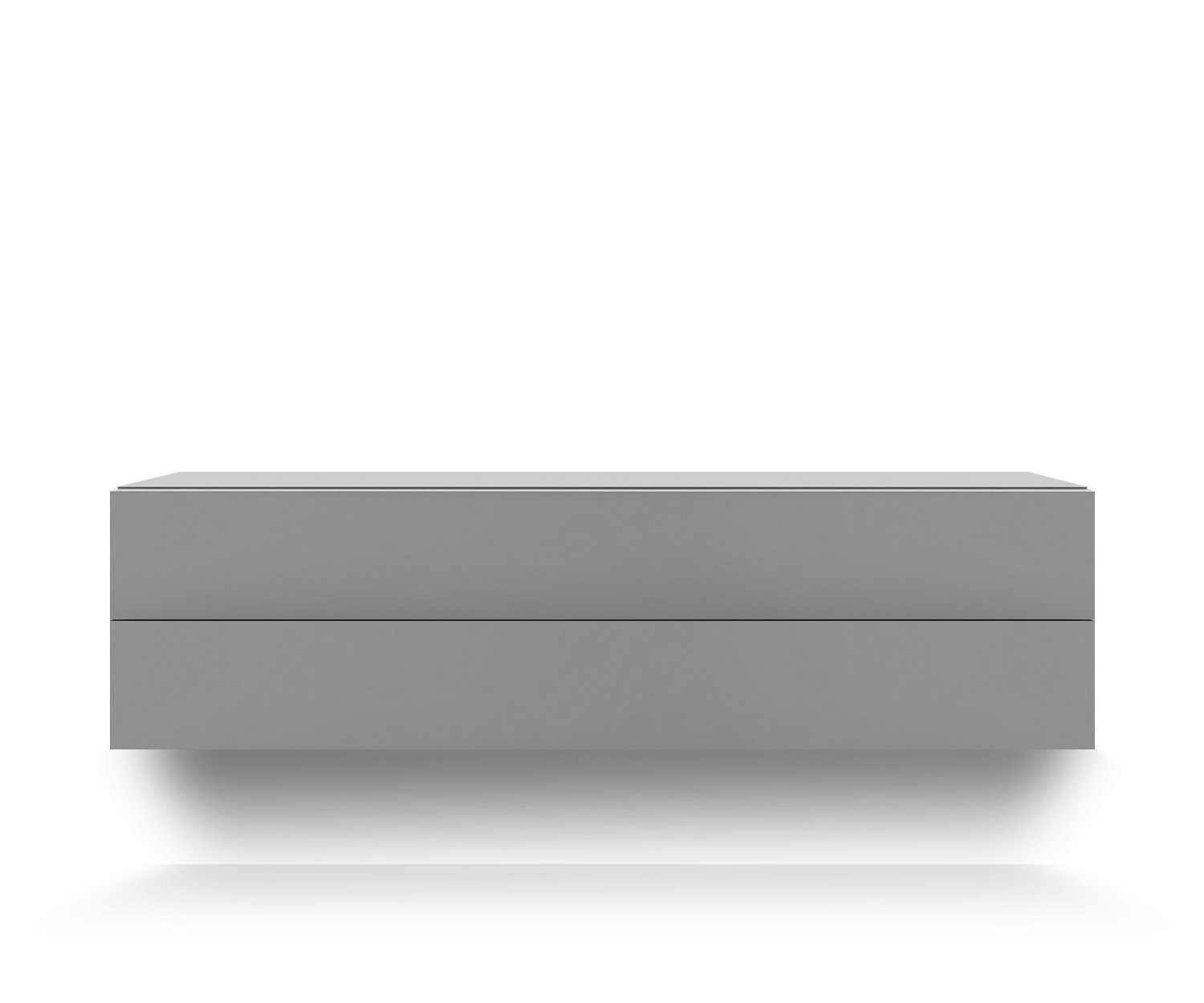 Novamobili Commode suspendue Easy 2er B128 gris clair330 Novamobili Commode suspendue Easy 2er B128 gris clair330