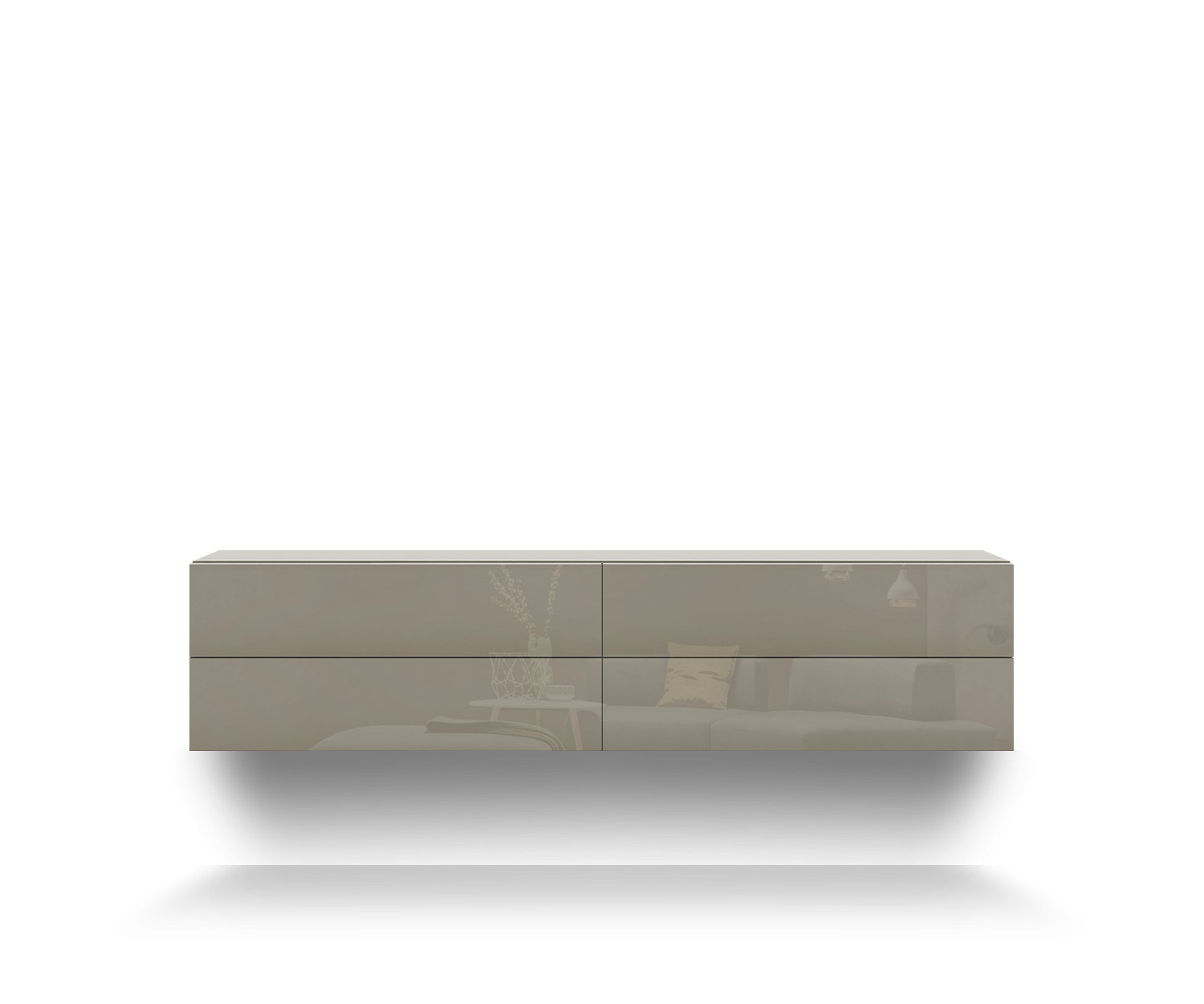 Novamobili Hängekommode Easy 4er B152 sand433