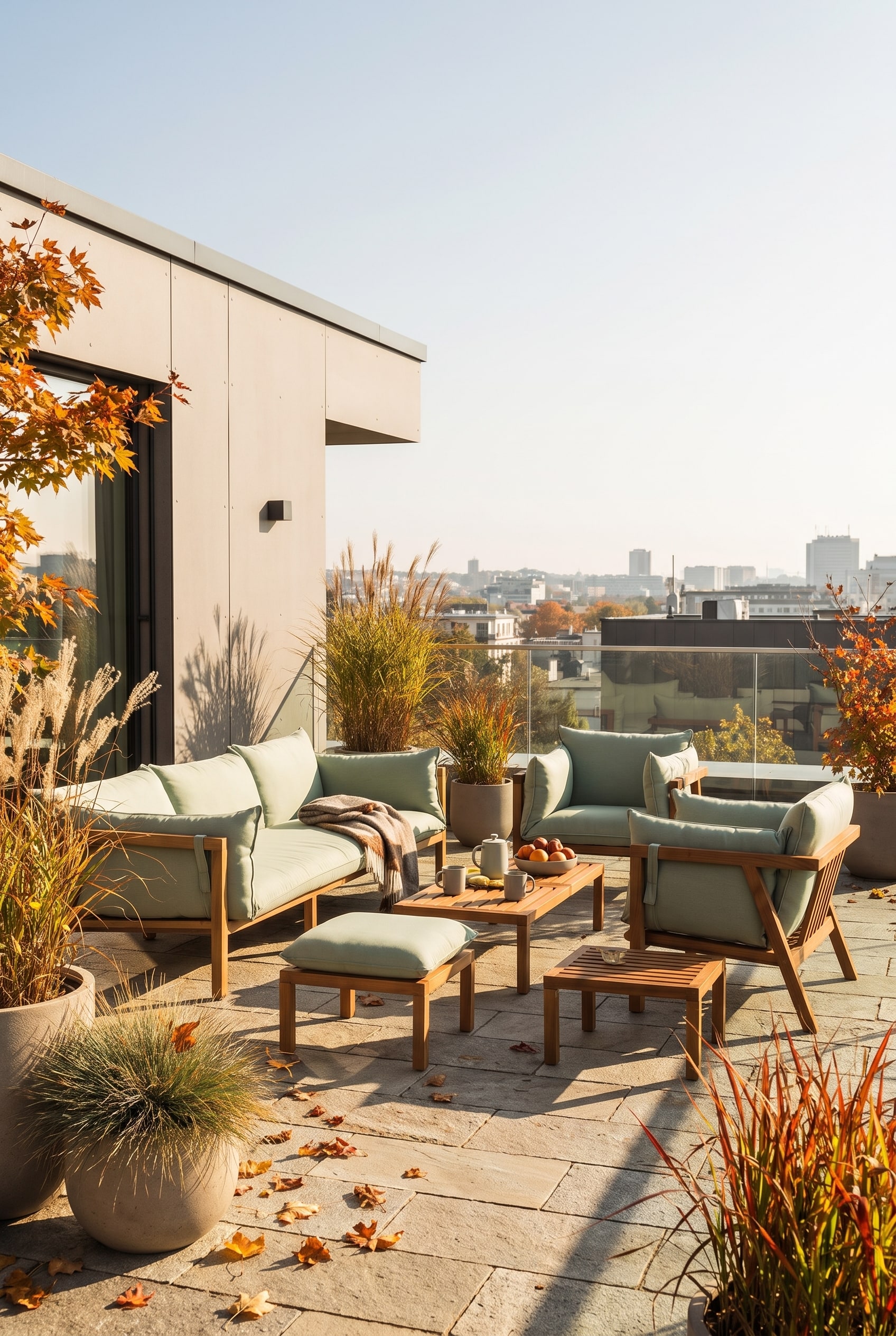 Dachterrasse Outdoor Lounge Modern