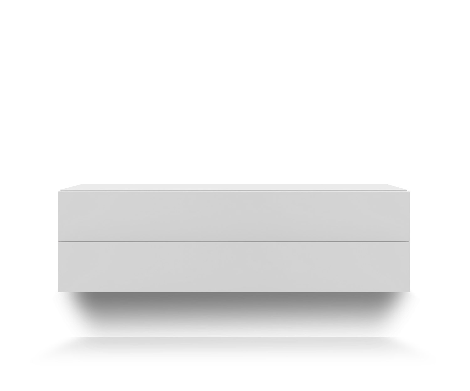 Novamobili Commode suspendue Easy 2er B108 blanc300 Novamobili Commode suspendue Easy 2er B108 blanc300