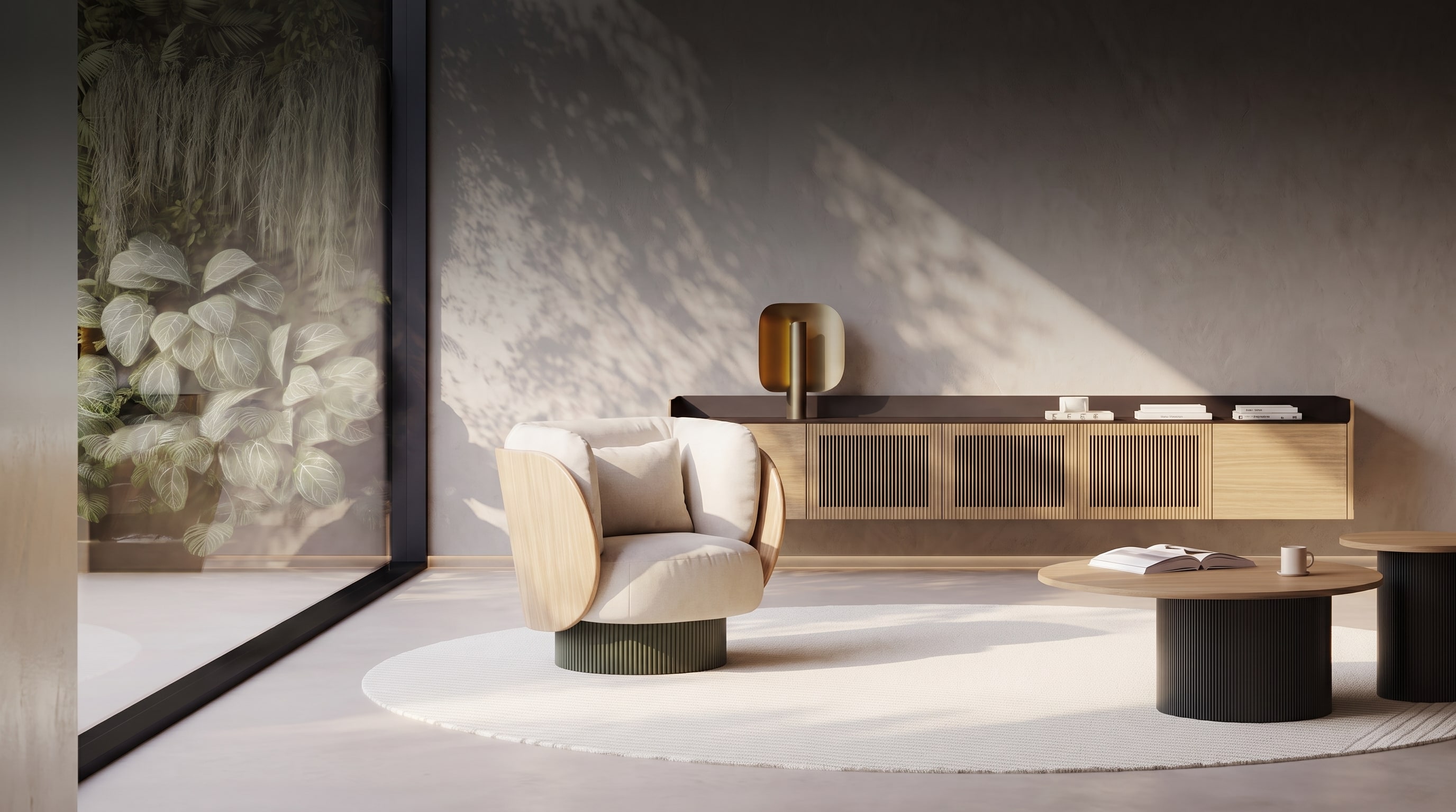 Fauteuil Pivotant Design Punt Dune