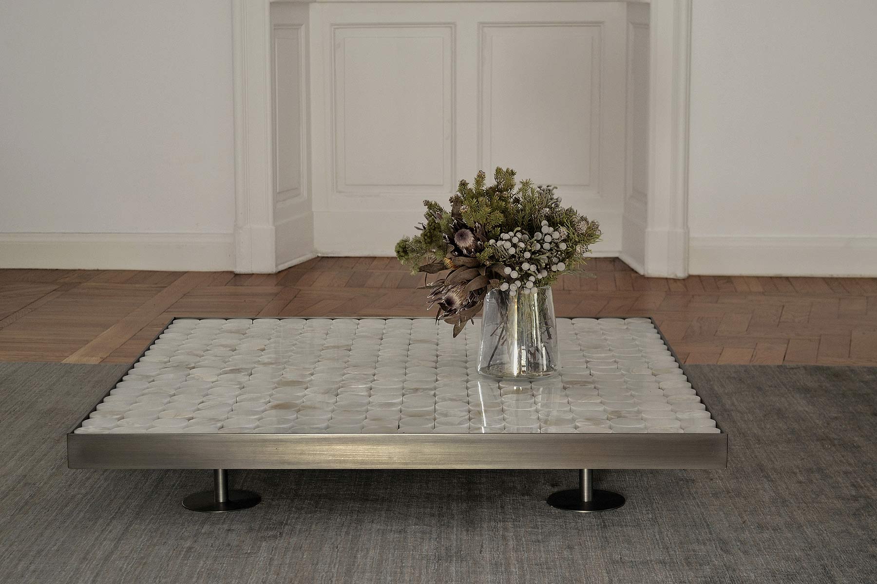 Luxus Edelstahl Onyx Couchtisch Luxus Edelstahl Onyx Couchtisch