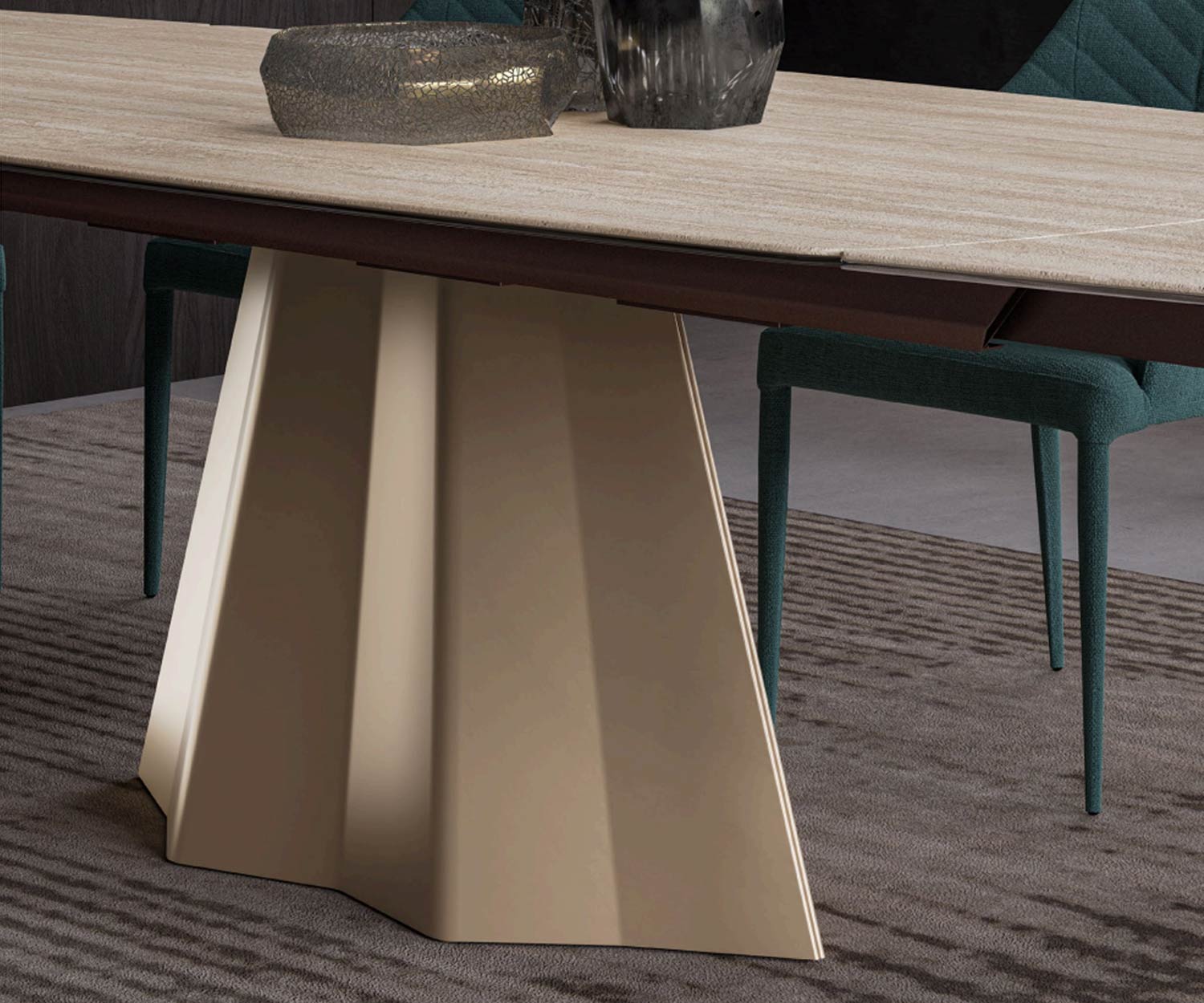 Ozzio Cupido ausziehbarer Esstisch Ozzio Cupido ausziehbarer Esstisch