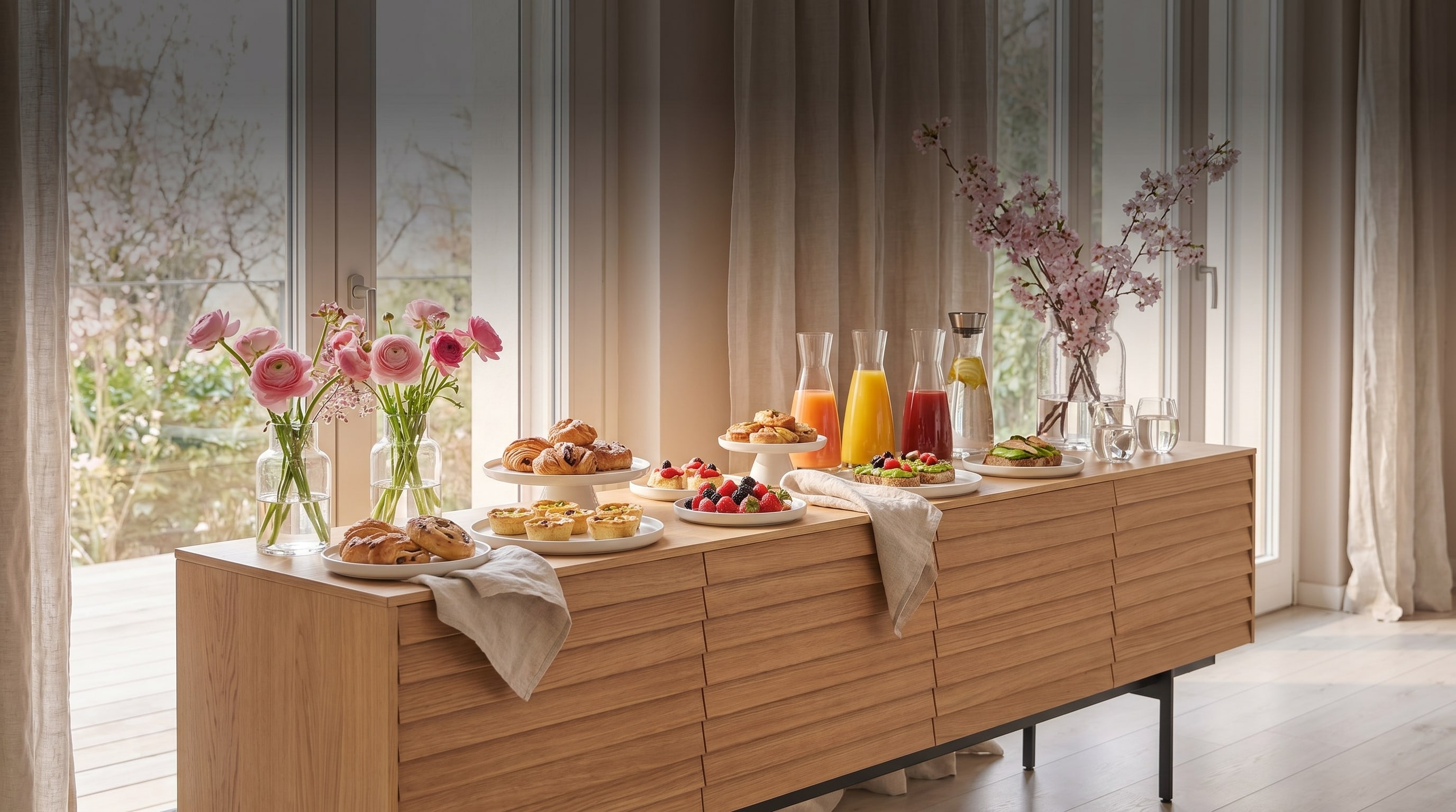 Décorer un buffet moderne : le secret 60-30-10 des designers