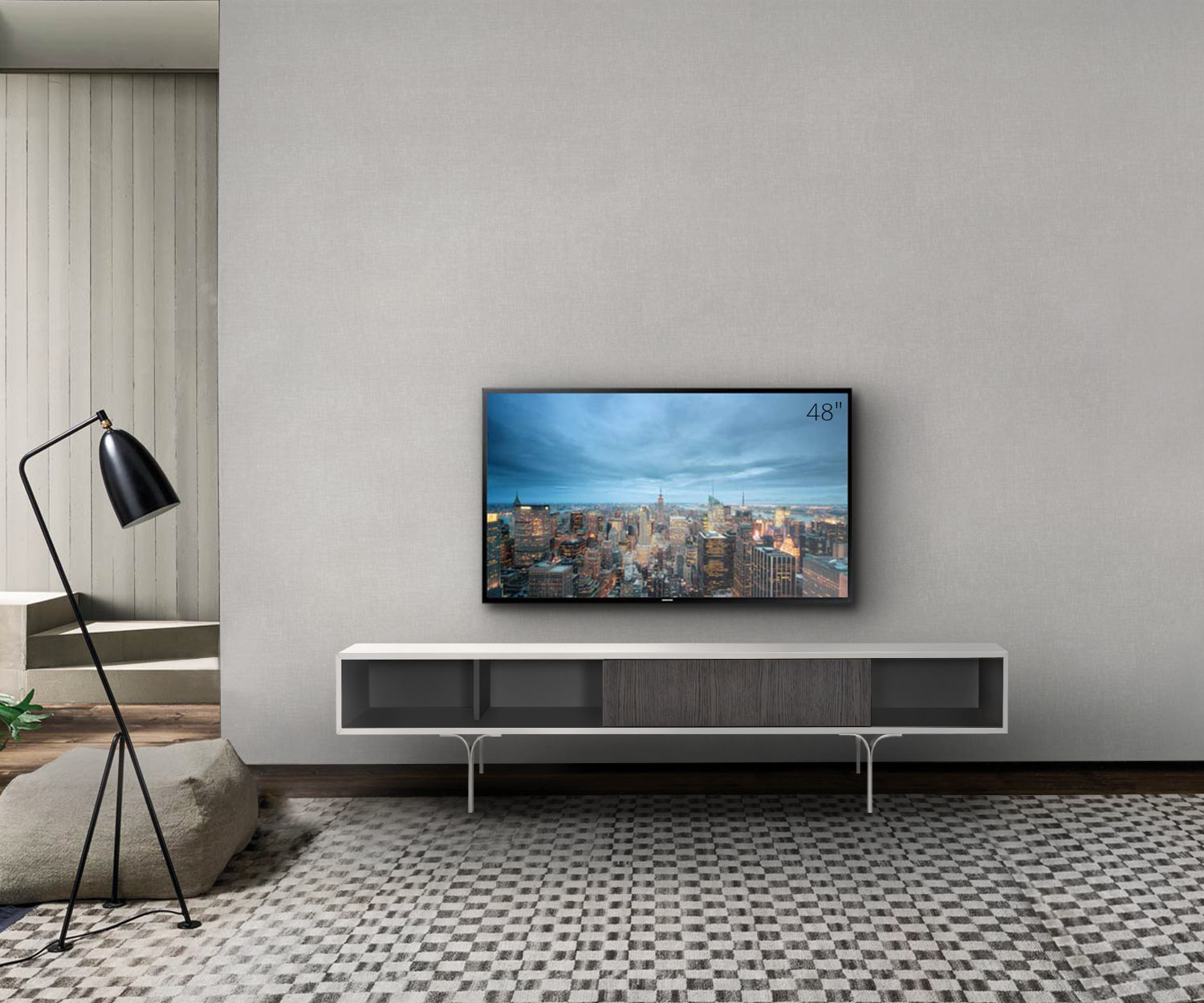 al2 Mobius 005 200 cm Weiß