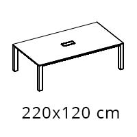 Skizze P80 Manager Bürotisch Skizze P80 Manager Bürotisch