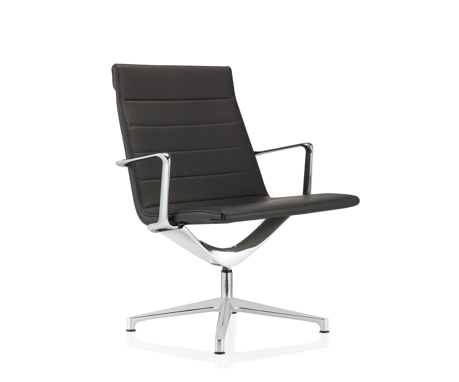 ICF Vela Lounge Cuir 901 Noir H51 ICF Vela Lounge Cuir 901 Noir H51