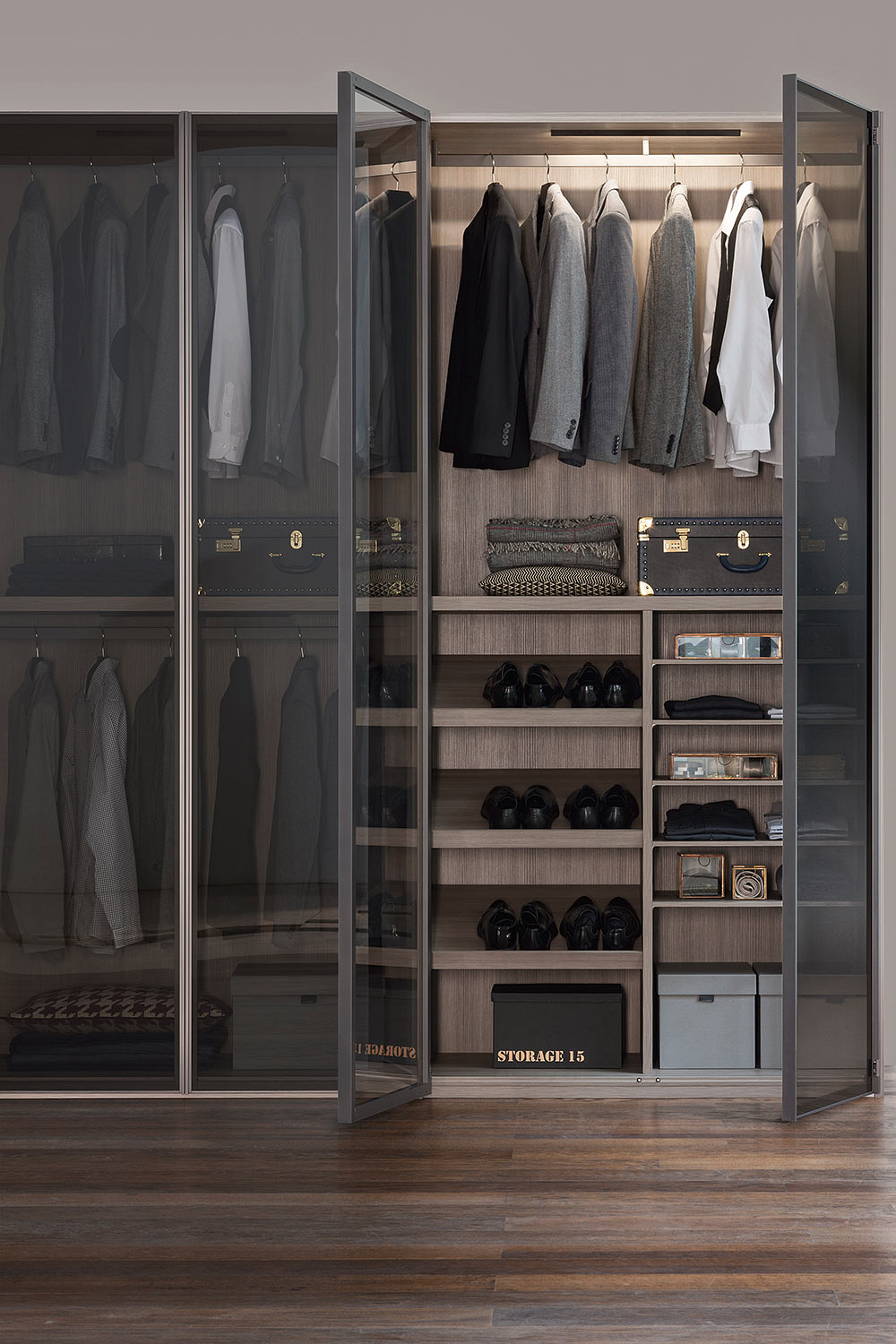 Luxus Glastüren Kleiderschrank Luxus Glastüren Kleiderschrank