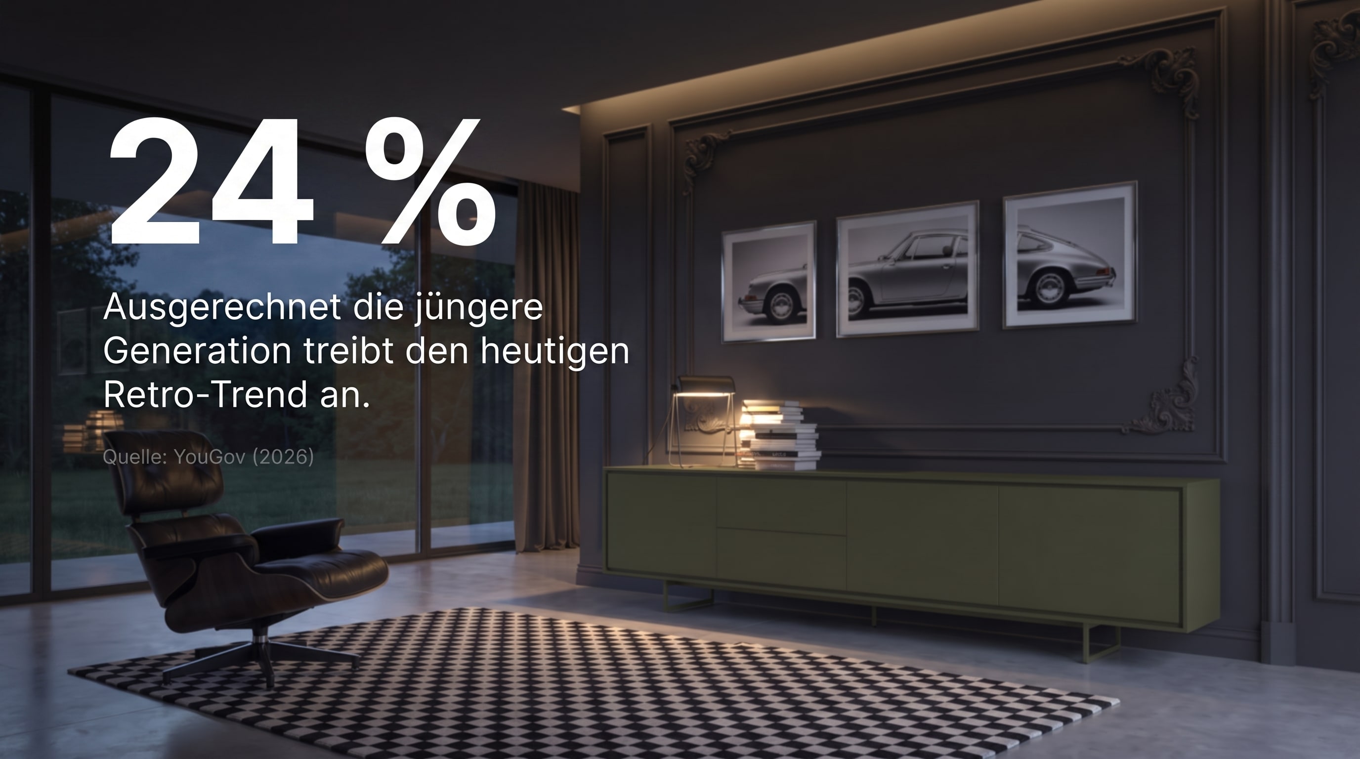 24 % &ndash; Ausgerechnet die j&uuml;ngere Generation treibt den heutigen Retro-Trend an.