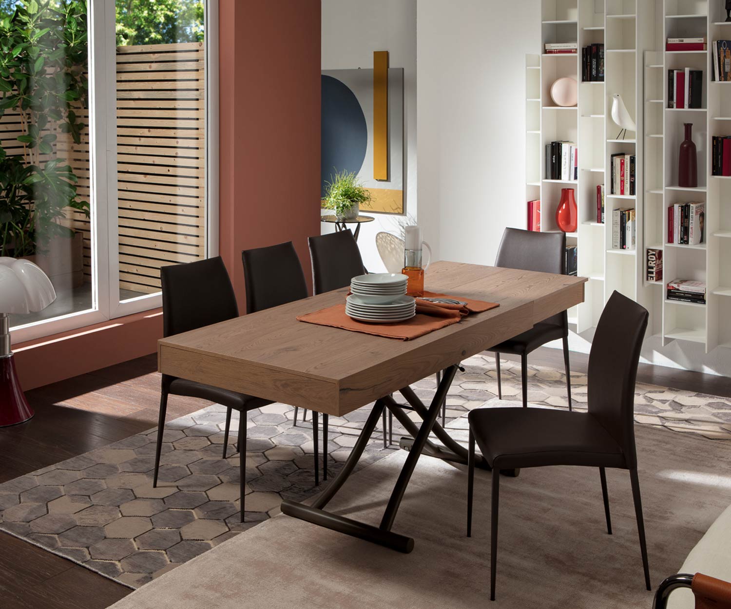 Ozzio Newood Table T123 Bois PZ 93 Chêne Naturel Tableau Ozzio Newood Table T123 Bois PZ 93 Chêne Naturel Tableau