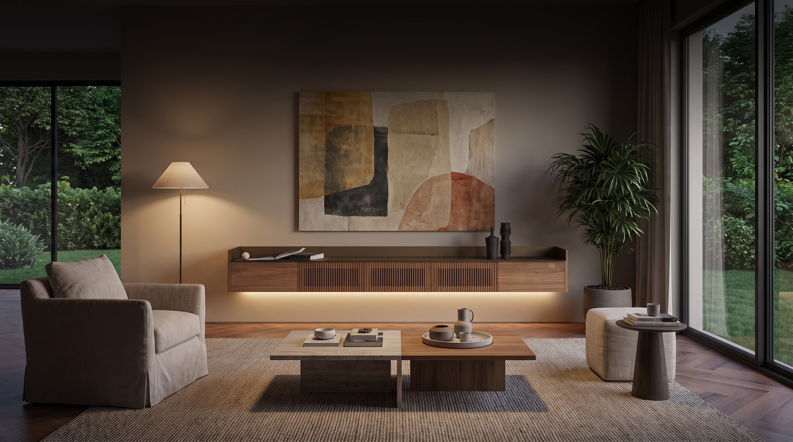 7 Ideen, den Fernseher hinter einem Kunstbild verschwinden zu lassen 7 Ideen, den Fernseher hinter einem Kunstbild verschwinden zu lassen