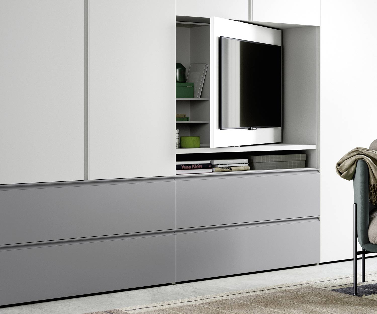 Armoire design moderne Gola TV Element de Novamobili  Armoire design moderne Gola TV Element de Novamobili