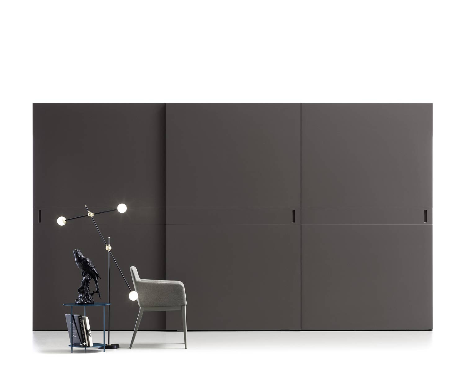 Novamobili Kleiderschrank Class Quarzo Matt Novamobili Kleiderschrank Class Quarzo Matt