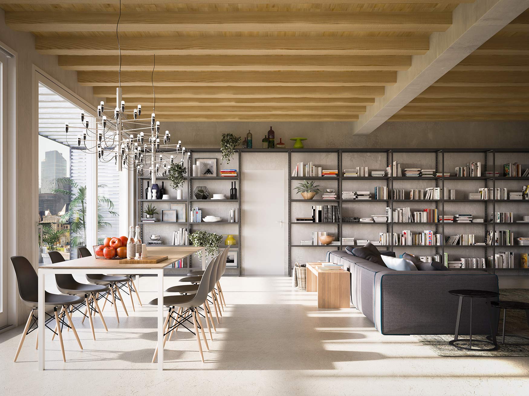 Étagère modulaire design en métal Étagère modulaire design en métal