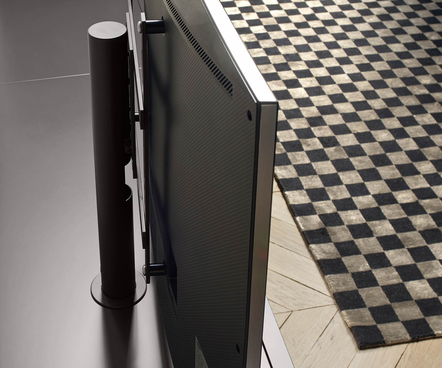 Livitalia Meuble-paroi design moderne C43 en détail Design Lowboard avec support TV