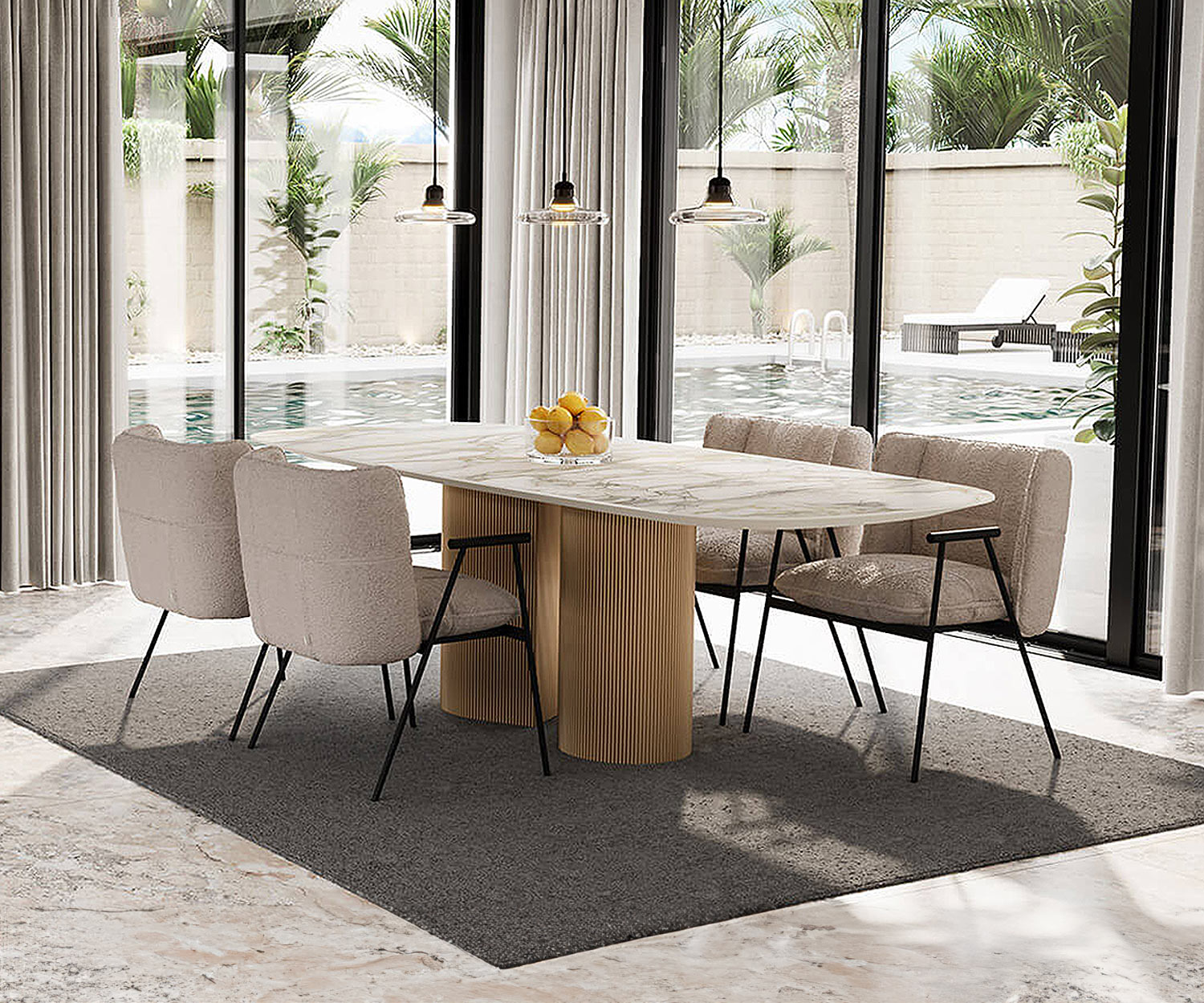 al2 dakry b 001 Table de salle à manger al2 dakry b 001 Table de salle à manger