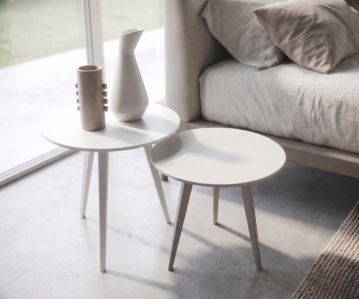 Table d'appoint en bois Novamobili Trio Novamobili Table d'appoint Trio