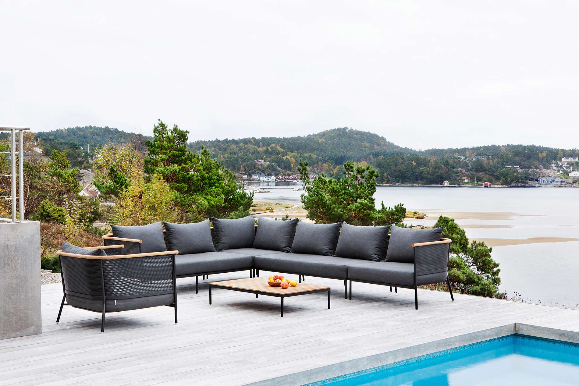 Design Lounge Canapé de jardin Groupe Design Lounge Canapé de jardin Groupe