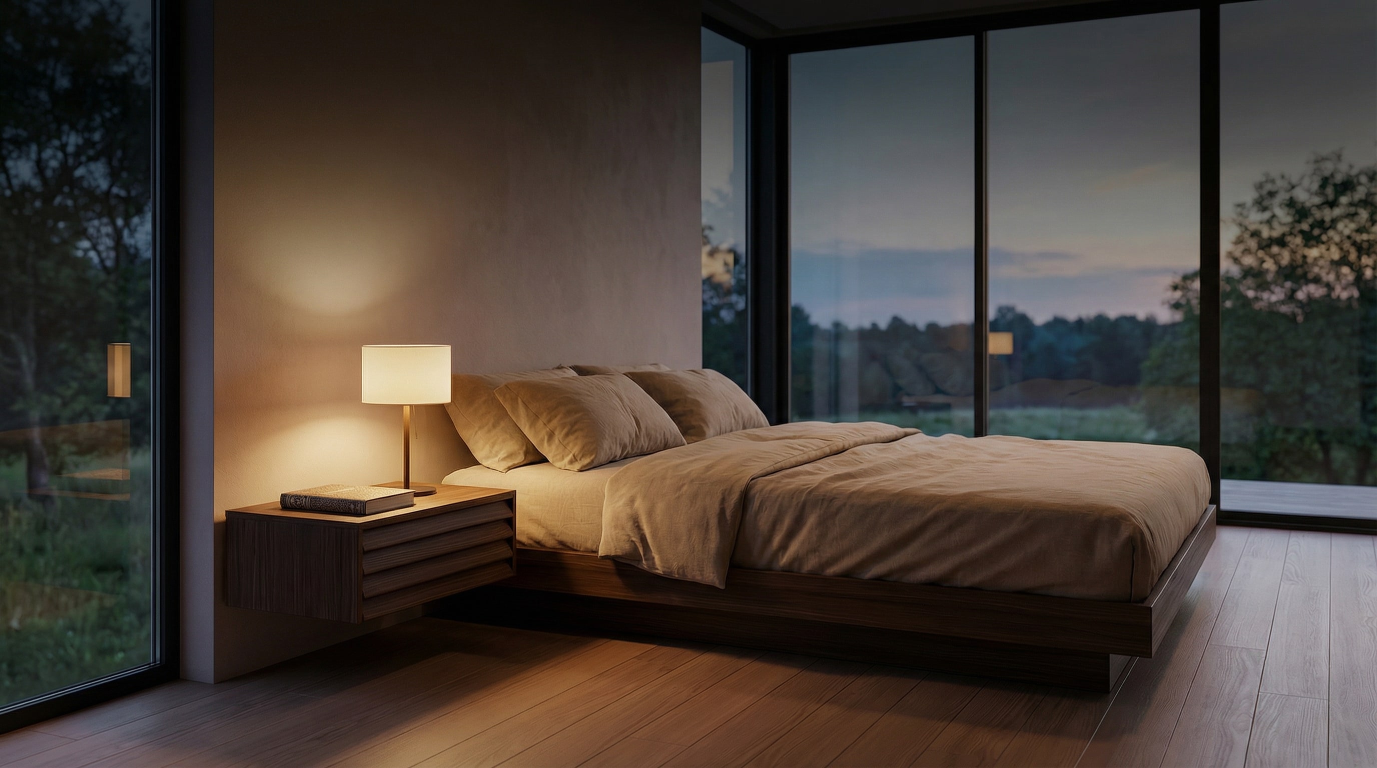 Schlafzimmer ohne Technik: 4 Schritte für echten Tiefschlaf