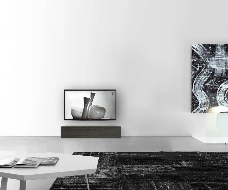 Livitalia Holz Design Lowboard Konfigurator Boden 120 cm 24 cm 56 cm Eiche grau Livitalia Holz Design Lowboard Konfigurator Boden 120 cm 24 cm 56 cm Eiche grau