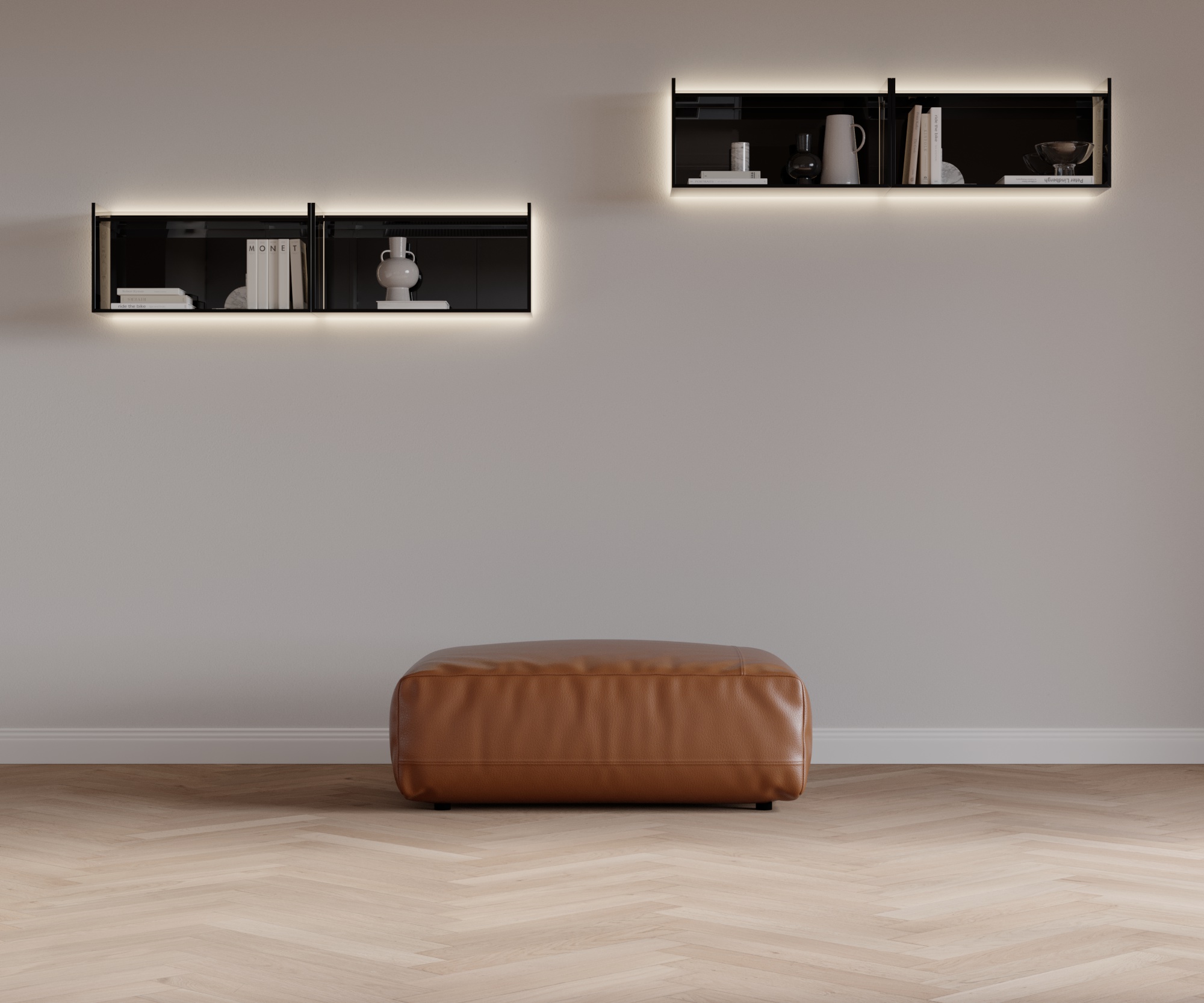 Cloud HockerAL203x83 Leder Devina Cognac Cloud HockerAL203x83 Leder Devina Cognac