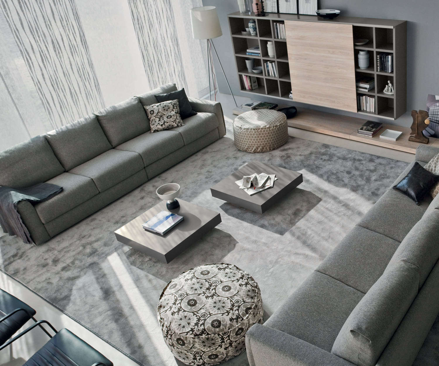 Quadratischer Novamobili Design Couchtisch Schatten Quadratischer Novamobili Design Couchtisch Schatten