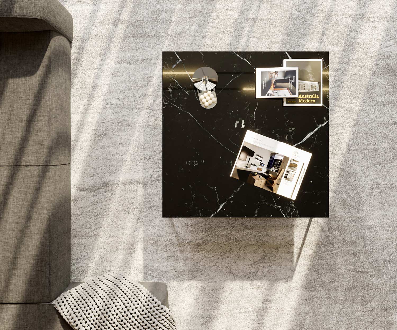 Marelli Frame Couchtisch Marmor Schwarz Marquina Marelli Frame Couchtisch Marmor Schwarz Marquina