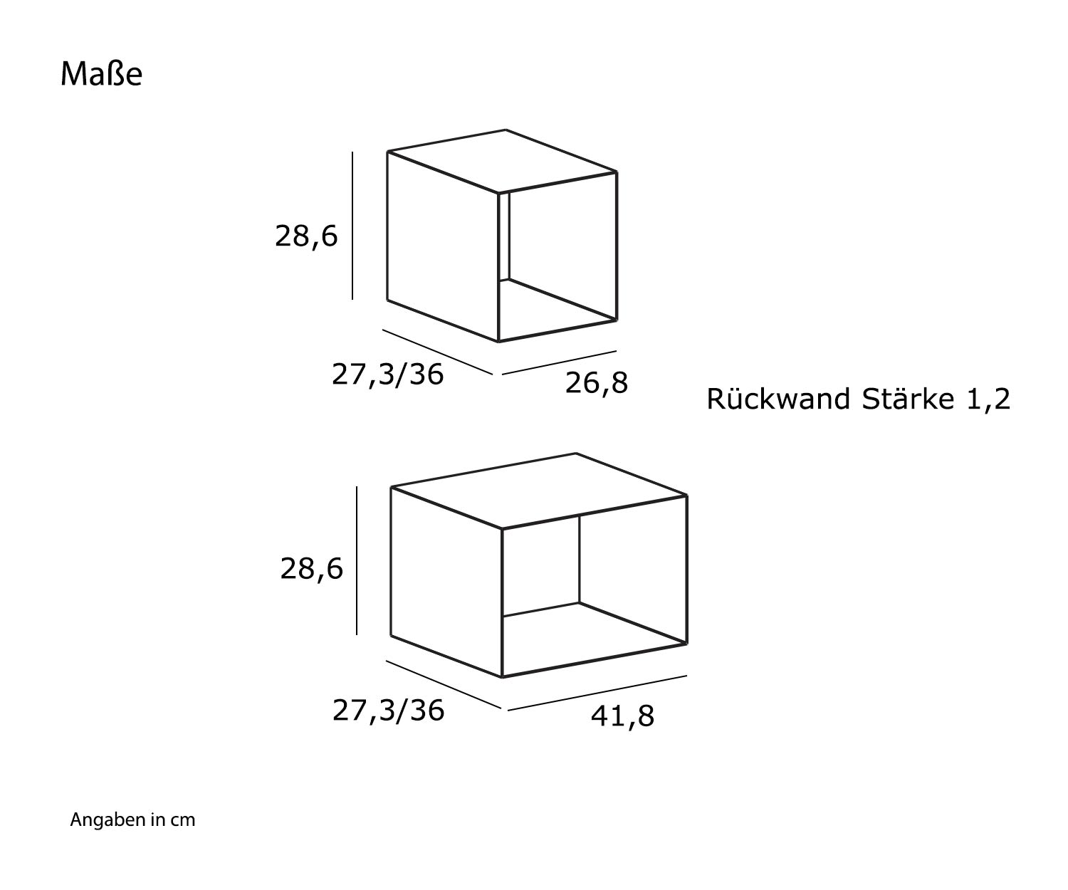 Novamobili Metall Design Wandbox Hub Skizze Maße Novamobili Metall Design Wandbox Hub Skizze Maße