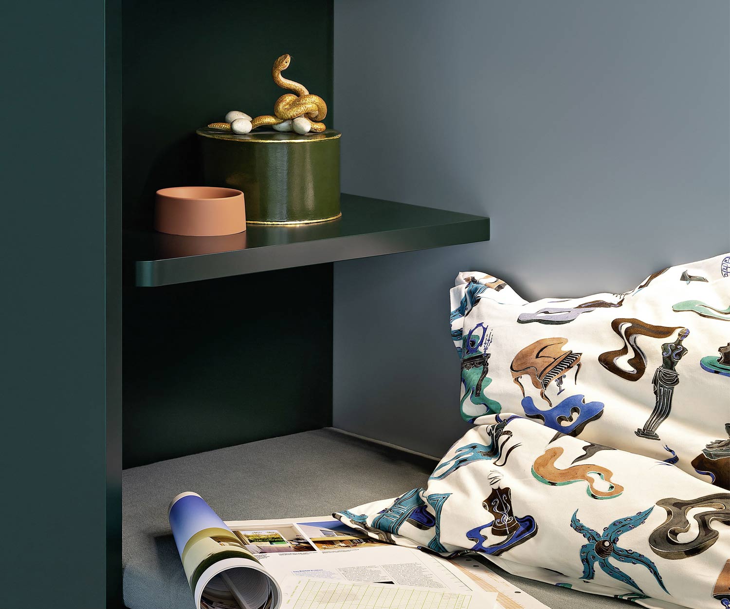 Moderne Novamobili Gola Armoire design avec banquette Moderne Novamobili Gola Armoire design avec banquette