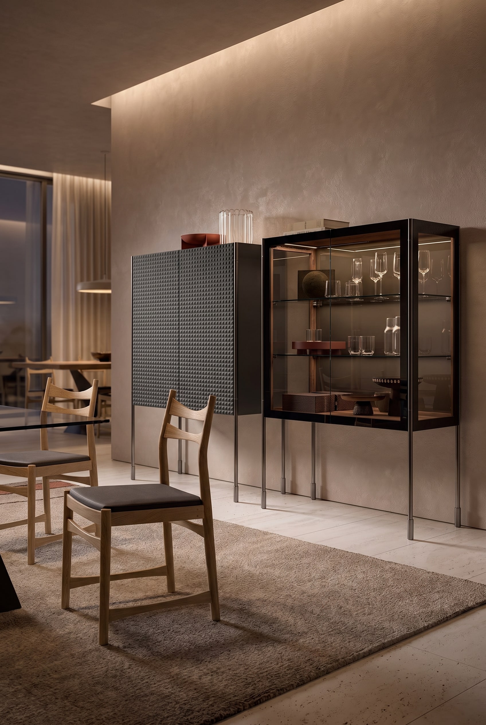 Esszimmer Hybrid-Highboard modern Esszimmer Hybrid-Highboard modern