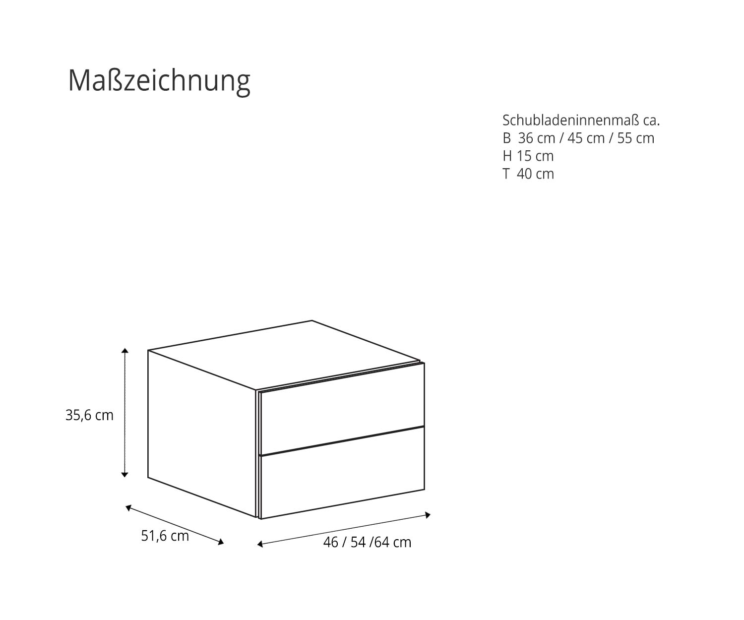Novamobili Table de nuit design Easy 2 Plan d'encombrement Esquisse Dimensions Plan de construction Novamobili Table de nuit design Easy 2 Plan d'encombrement Esquisse Dimensions Plan de construction