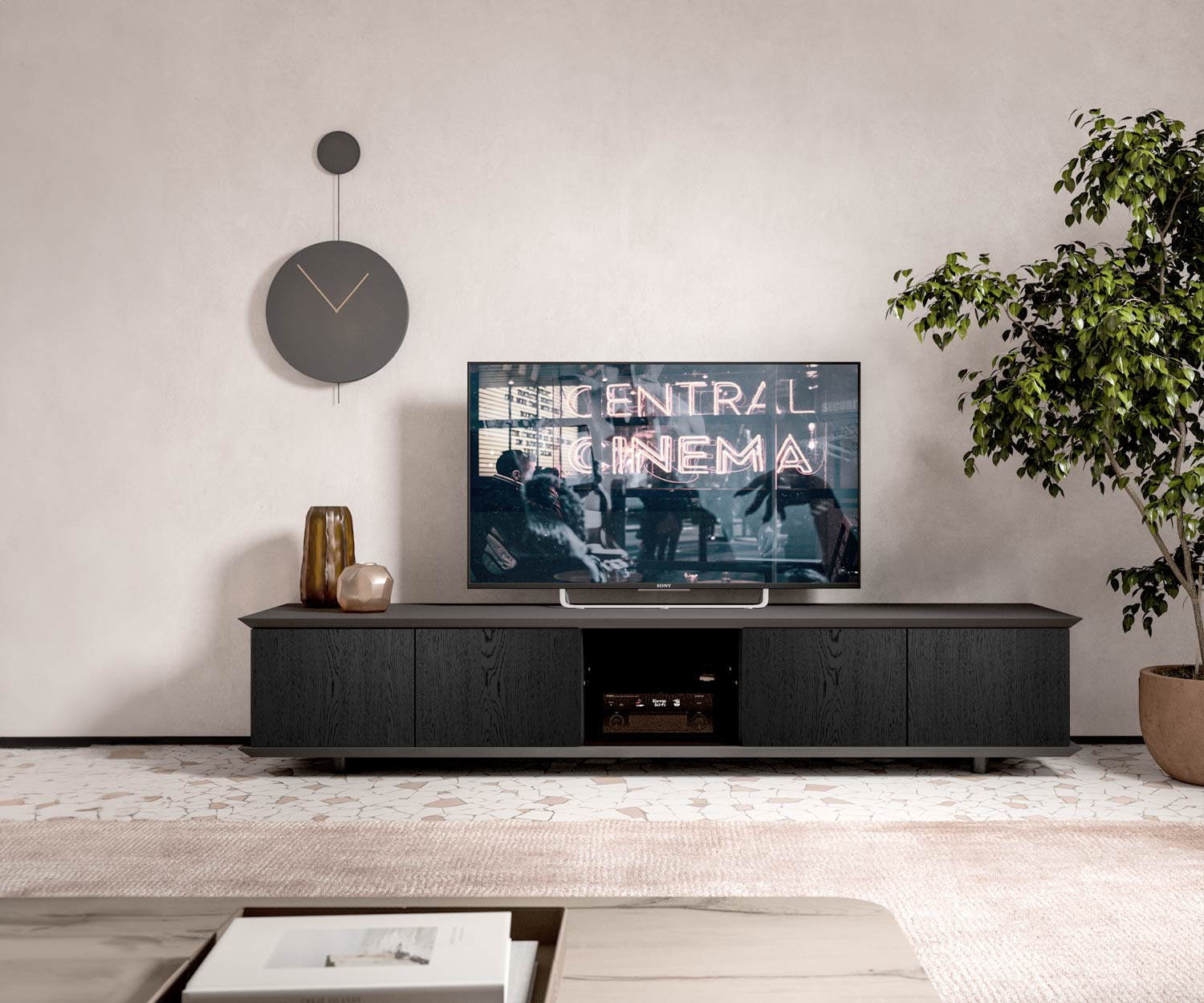 Brera TV Lowboard X309 skizze Brera TV Lowboard X309 skizze
