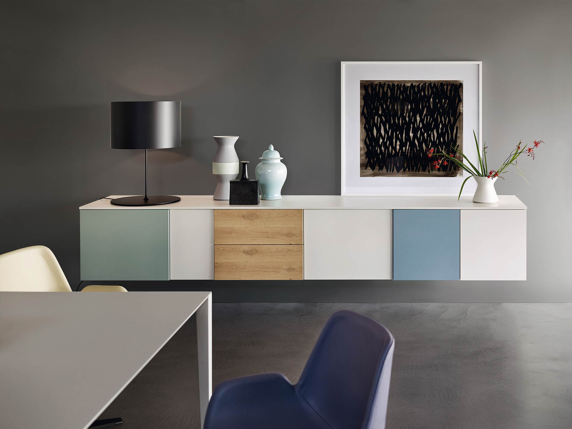 Schwebendes Wand Sideboard Schwebendes Wand Sideboard