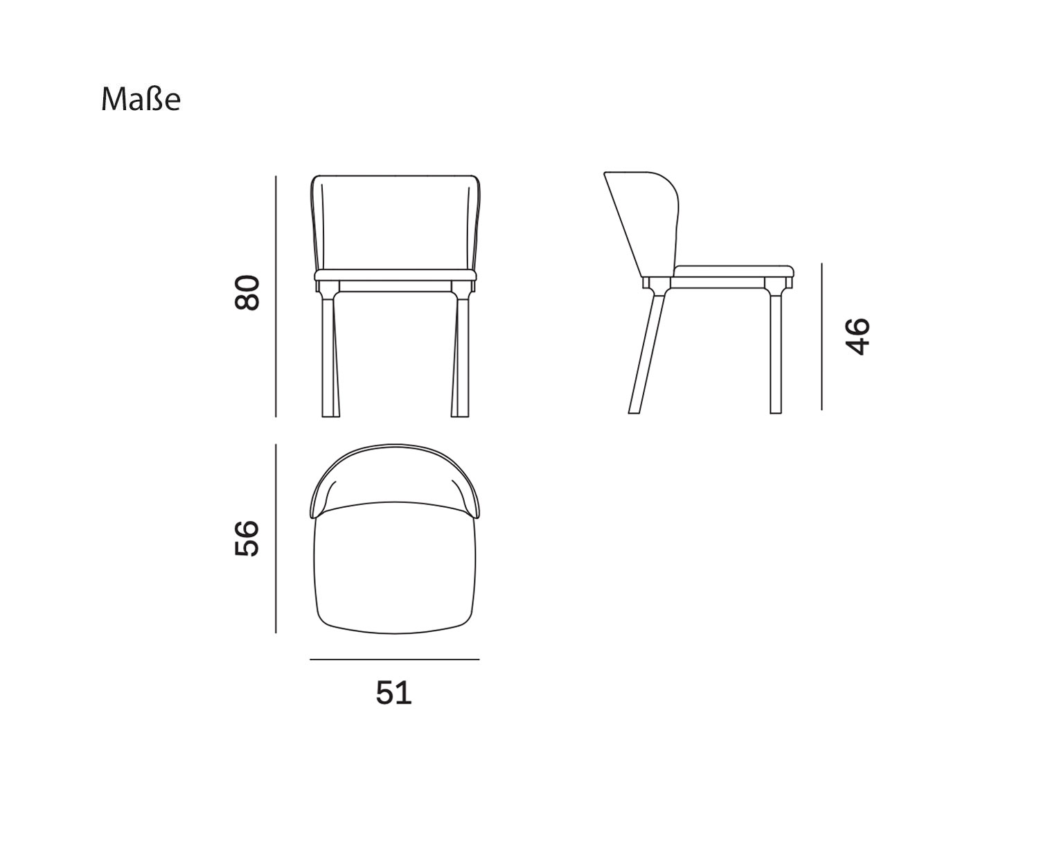 Novamobili Chaise Navy Esquisse Novamobili Chaise Navy Esquisse