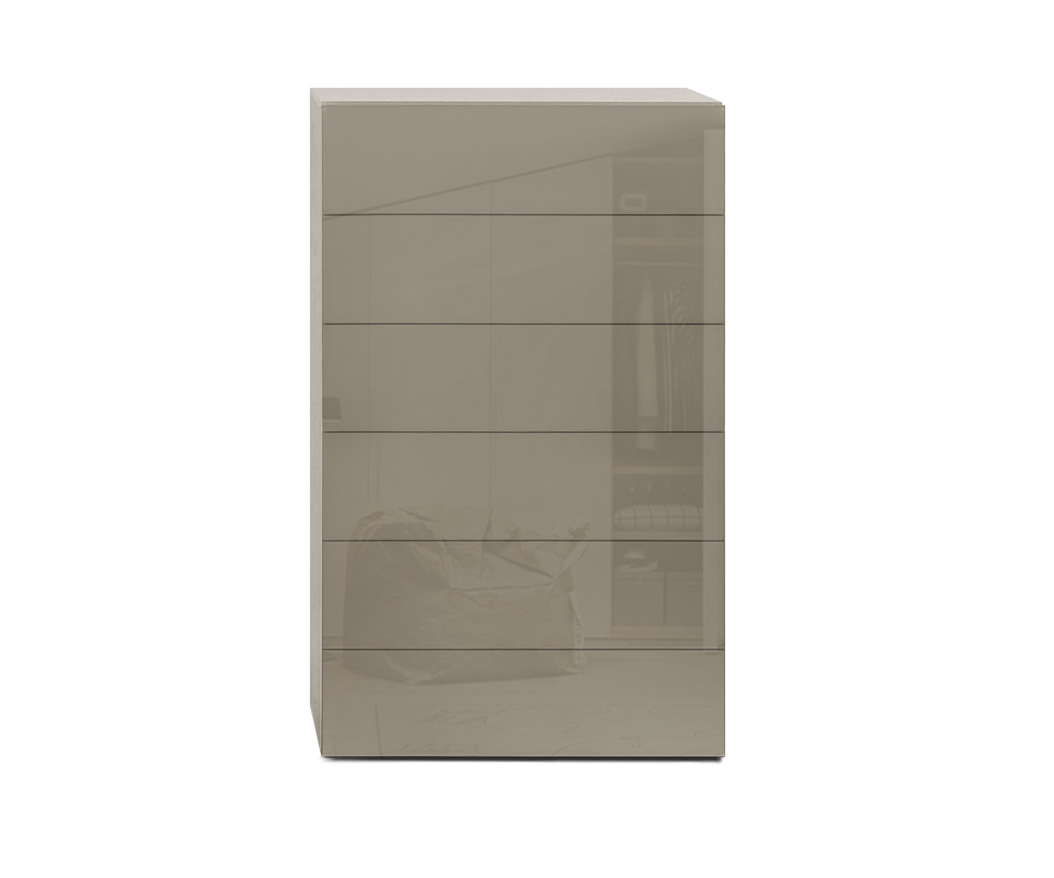 Novamobili Commode Easy 6 pièces L64 sable433 Novamobili Commode Easy 6 pièces L64 sable433