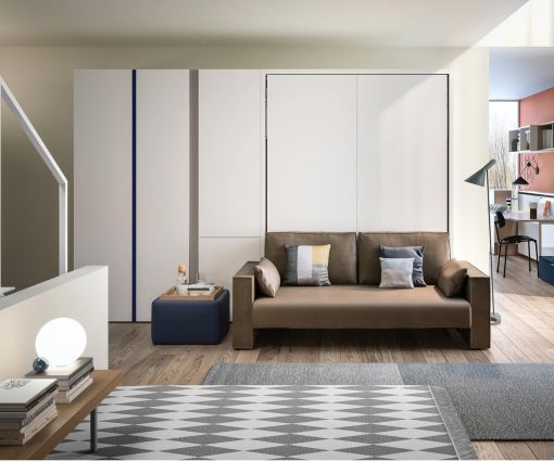 Exclusif Clei Penelope 2 Lit armoire design avec canapé