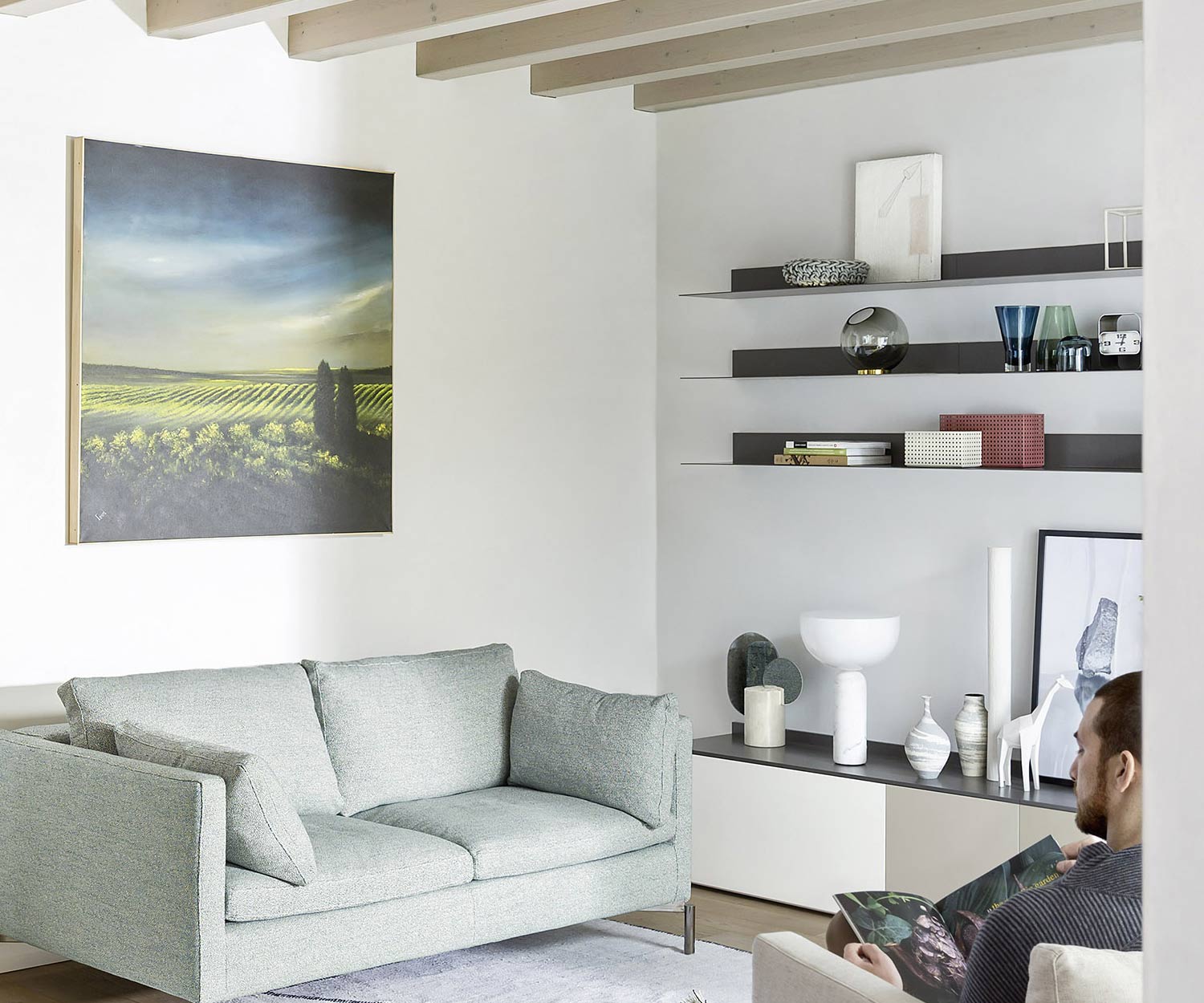 Tableau mural design en métal
