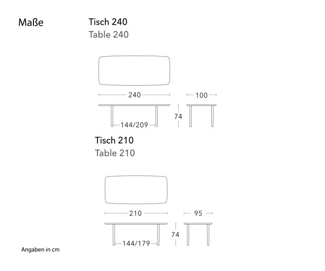 Conde House Kamuy Design Pieds de table Positions Dimensions Esquisse Tailles