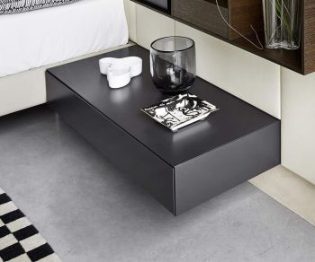 Exclusif Livitalia Table de nuit design suspendue 1 tiroir