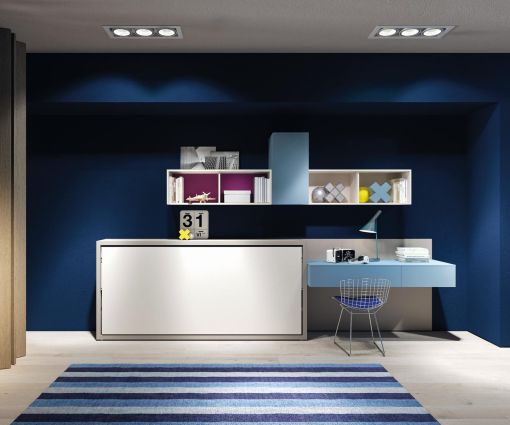 Exclusif Clei Kali 90/120 Lit armoire design pour chambre d'enfant